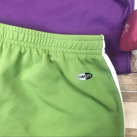 Adidas Retro Work Out Lounge Shorts Green Small - Picture 5 of 6